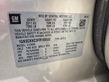 Driver Left Tail Light Thru 09/01/14 Fits 15 SUBURBAN 1500 4772055