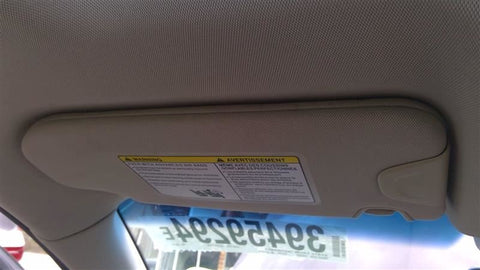 Driver Left Sun Visor Illuminated Fits 08-12 INFINITI EX35 463460