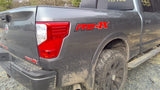 Pickup Box Crew Cab 151.6" Wb Platinum Reserve Fits 16-18 TITAN XD 4809931