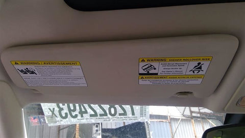 Driver Left Sun Visor Illuminated Fits 1315 LR2 4588130