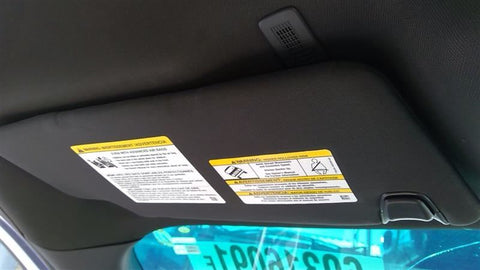 Driver Sun Visor With Illumination Fits 1115 EXPLORER 3476720