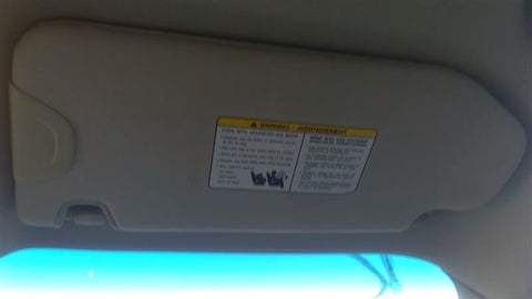 Passenger Sun Visor Illuminated Fits 0913 INFINITI FX SERIES 4600950