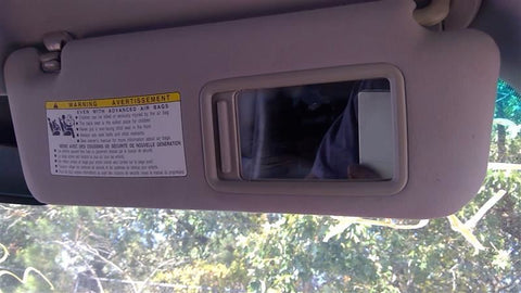 Passenger Sun Visor Illuminated Fits 07-09 LEXUS LS460 3563140