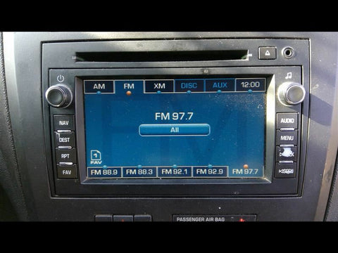 Audio Equipment Radio Opt U3R ID 19117426 Fits 09 OUTLOOK 3200370
