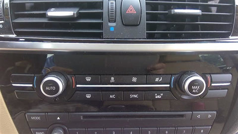 Temperature Control Automatic AC Without Heated Seats Fits 1518 BMW X4 4675880