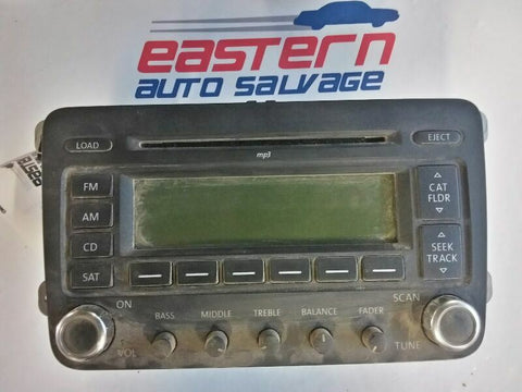 Audio Equipment Radio VIN K 8th Digit Receiver Fits 0609 JETTA 3166520