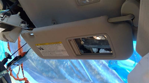 Passenger Sun Visor Illuminated Fits 10-12 LEXUS LS460 3562240