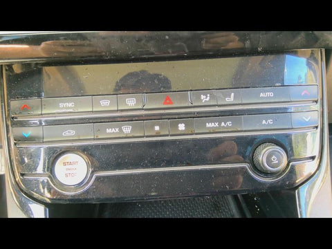 Temperature Control Front Dash Mounted ID GX7318C858RF Fits 17-18 XE 4701180