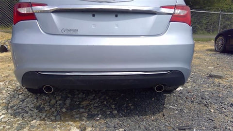 Rear Bumper Sedan Dual Exhaust Fits 1114 200 4669690