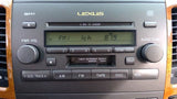 Audio Equipment Radio Receiver 2 Din Size Fits 0305 LEXUS GX470 3464320