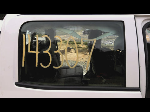 Passenger Rear Door Glass Crew Cab Solar Fits 1519 SIERRA 2500 PICKUP 4693390