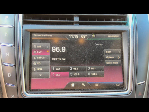 InfoGPSTV Screen Front Center Dash Mounted Fits 1617 MKX 4773620