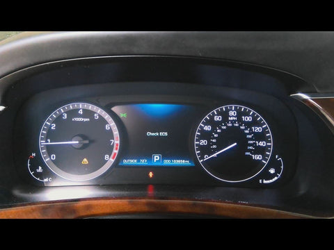 Speedometer Cluster MPH 7" Screen Signature Fits 1516 EQUUS 4766980