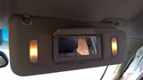 Passenger Right Sun Visor Illuminated Fits 07-14 ESCALADE 355501