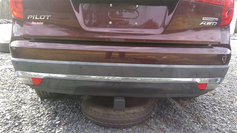 Rear Bumper Park Assist With Chrome Accent Trim Fits 16-18 PILOT 4611370