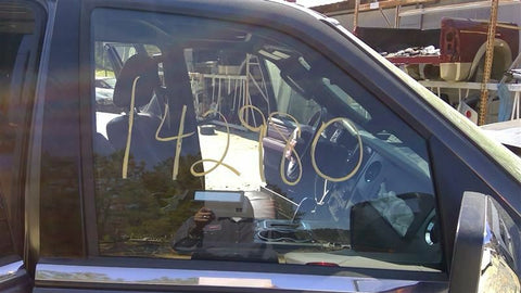 Passenger Front Door Glass Without Acoustic Fits 0717 EXPEDITION 3495570