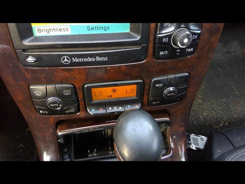 Temperature Control 215 Type CL65 Fits 00-06 MERCEDES CL-CLASS 2869260