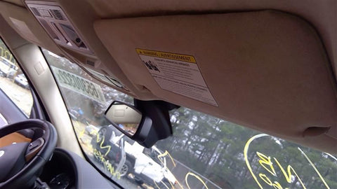 Passenger Right Sun Visor Illuminated Fits 09-15 XF 3580360