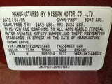Seat Belt Front Bucket Passenger Buckle Fits 0610 INFINITI M35 25350310