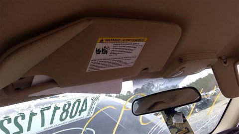 Driver Left Sun Visor Coupe Fits 0511 MUSTANG 3593300