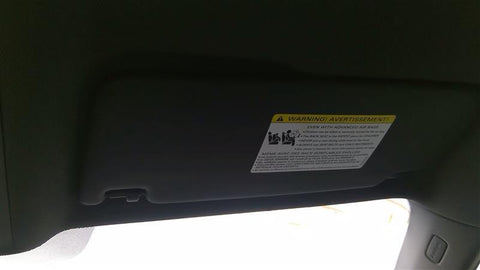 Passenger Sun Visor Illuminated Sedan Fits 1518 AUDI A3 3611220