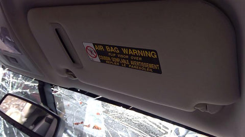 Passenger Sun Visor Illuminated Fits 14-19 LEXUS IS350 3598870