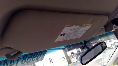 Driver Left Sun Visor Illuminated Fits 1114 SIENNA 3604940