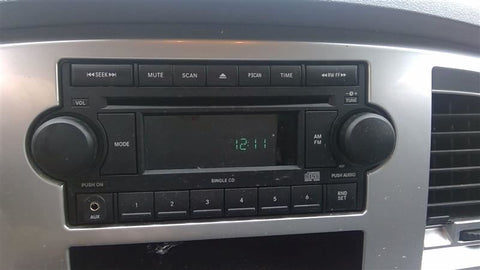 Audio Equipment Radio Receiver Radio Fits 06-10 PT CRUISER 457849