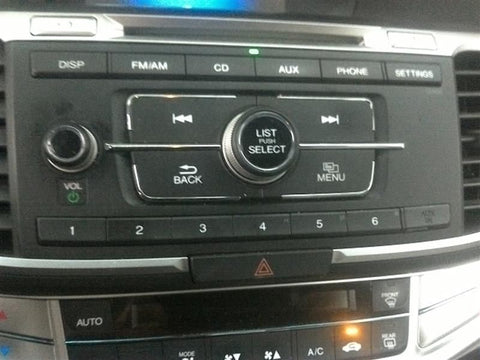 Audio Equipment Radio Sedan Receiver And Face Panel LX Fits 1315 ACCORD 2770380