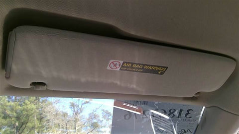 Passenger Right Sun Visor Illuminated Fits 0715 AUDI Q7 3477620