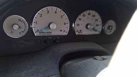 Speedometer Cluster MPH Without Oak Trim Fits 0405 THUNDERBIRD 3612380