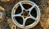 Wheel 17x8-1/2 Front Aluminum 5 Spoke High Polished Fits 00-04 CORVETTE 3454451