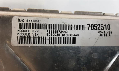 Engine ECM Electronic Control Module 5.7L Fits 18 CHALLENGER 3513560