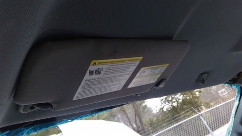 Driver Sun Visor Crew Cab Without Mirror Fits 11-14 FORD F150 PICKUP 3596650