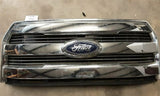 Grille Center With Shutter Complete Lariat Fits 15-17 FORD F150 PICKUP 3498921