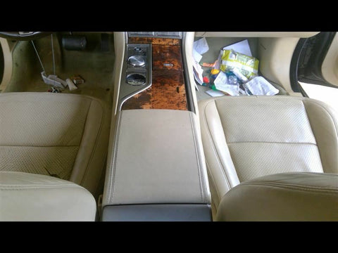 Console Front Floor Leather Armrest With Wood Trim Fits 09-15 XF 3289690