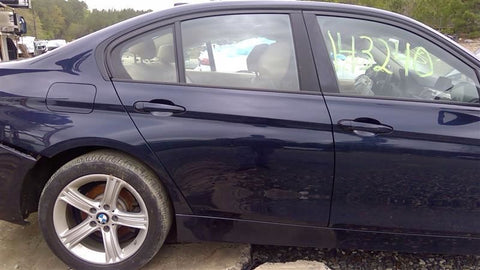 Passenger Right Rear Side Door Fits 12-18 BMW 320i 4650250