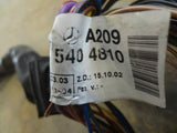 03 MERCEDES CLK55 5.0 ENGINE WIRE HARNESS P/N: A209 540 48101