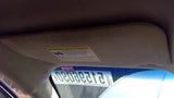 Driver Sun Visor Illuminated Fits 1011 TAURUS 3417291