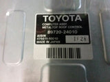 Chassis ECM Roof Trunk Fits 0208 LEXUS SC430 3139821