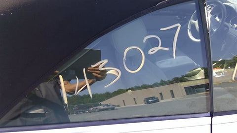 Passenger Right Quarter Glass Convertible Fits 0309 AUDI A4 3530430