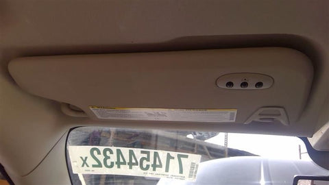 Driver Sun Visor With Illumination Fits 1120 JOURNEY 3613660