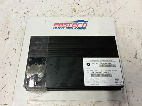 Audio Equipment Radio Amplifier ID 5035129AD Fits 1213 GRAND CHEROKEE 2926330