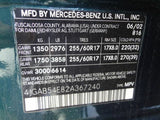 98 99 00 01 02 03 MERCEDES ML320 L. FRONT DOOR GLASS 163 TYPE ML320 1901418