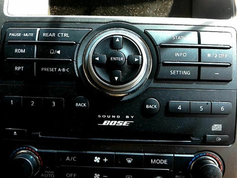 Audio Equipment Radio Receiver Amfmstereocd Fits 0812 ARMADA 2592620