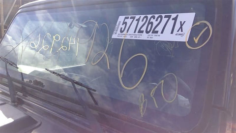 Windshield Glass And Frame Fits 9702 WRANGLER 3449200