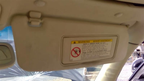 Passenger Sun Visor Illuminated Fits 02-06 LEXUS SC430 4630930