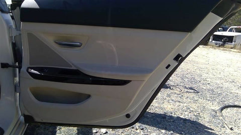 640I      2013 Door Trim Panel Rear 3493940