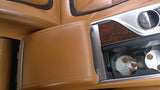 Console Front Floor Leather Armrest With Wood Trim Fits 09-15 XF 3580350
