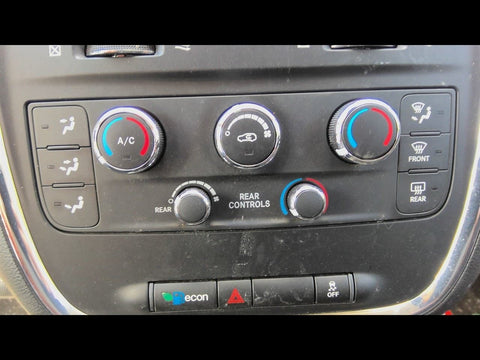 Temperature Control AC Front Dash 3 Zone Driver Fits 1120 CARAVAN 4760010